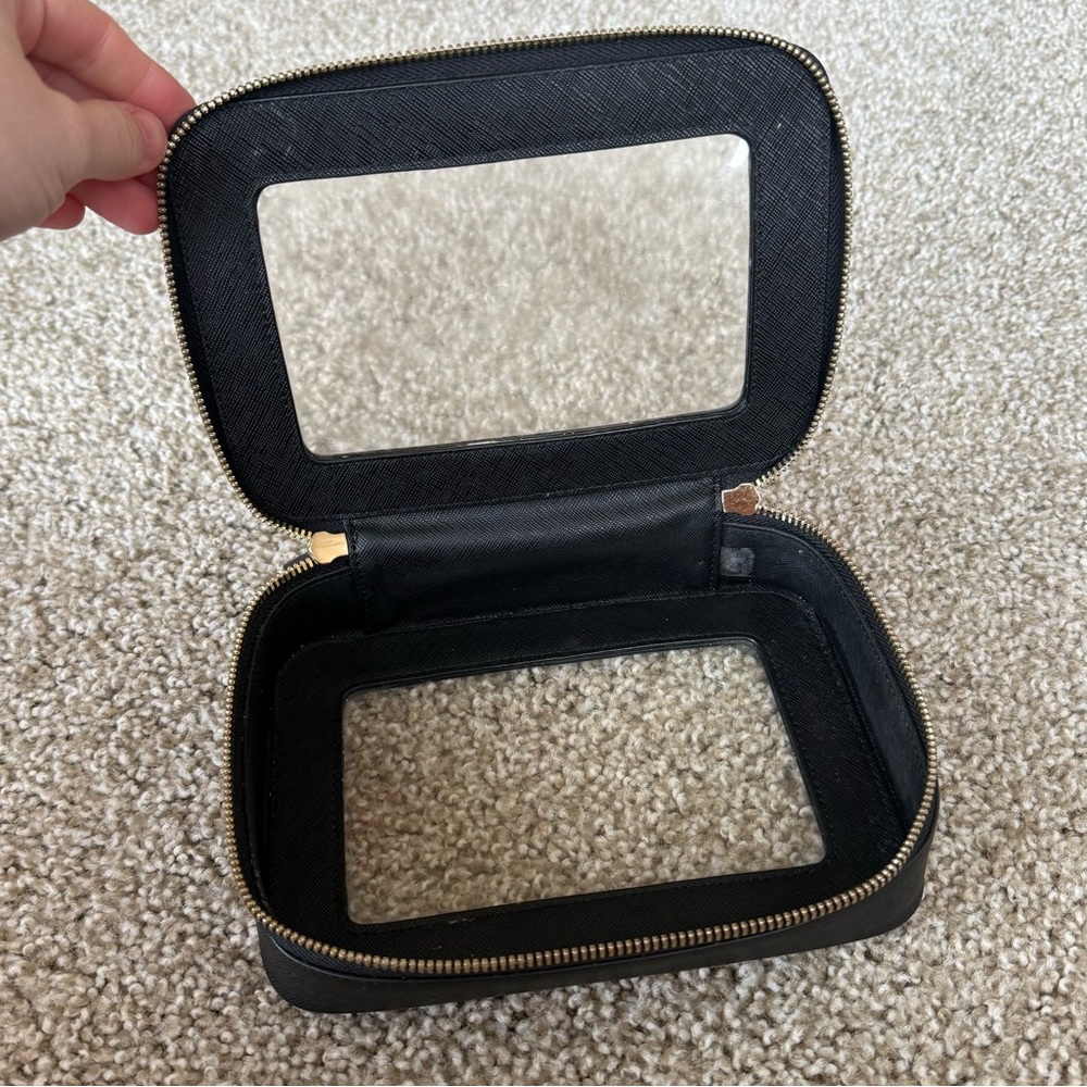 Truffle Clarity Jet Set Case Black